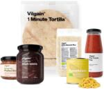 Vilgain Mexican Burrito Pack -⁠ készítsd el a mexikói burritót mindennel együtt, teljes alap és töltelék egy csomagban