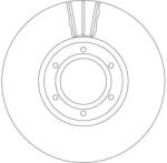 TRW Féktárcsa (1 Db)