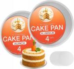  Kerek Tortaforma Szett 2DB-OS 19 CM Oamceg (KBS01S02)