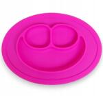 MilaBaby Tányér Szilikon étkezési tanulószőnyeg Blw intenzív rózsaszín fukszia (#C444G)