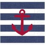 IHR Vasmacskás szalvéta - 25x25 cm - Anchor Blue (FR-C1100940)