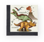 Fundrag Szalvéta, dino, 33×33cm, 16db