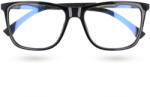 Polarzone Fekete fém keretes szemüveg kékfény-szűrővel " Mentor" (4775-black-HU)
