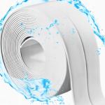 Allbe Tömítőszalag 3, 2M 2, 2CM Fürdőszobai Fehér Kád Mosdó Vízálló (TAŚMA USZCZELNIAJĄCA)