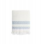 Homla Rosop boho törölköző sötétkék csíkokkal 50x90 cm Homla (243726)