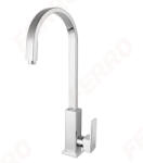 FERRO ZICCO konyhai csaptelep, álló, forgatható kifolyócsővel, króm, Bemutató (BZI4)