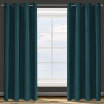  Parisa sötétítő függöny Sötét türkiz 135x250 cm (396262)