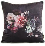  Velvet bársony párnahuzat Fekete 45x45 cm
