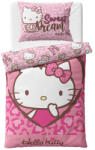 Carbotex Hello Kitty Sweet Dream ágyneműhuzat 140×200cm, 70×90 cm (HK256010-PP)
