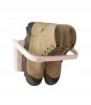 Baffect Cipőtartó Összecsukható 4db-os szett Falra szerelhető Fehér (5908456427240)