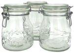  790 ml CSATOS befőttesüveg-3 db-os KÉSZLET eltérő mintával