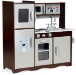 Homelux Fa gyerekkonyha szekrényekkel és hűtővel (hl7266)