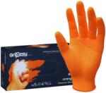 Mercator Medical Manusi Nitril Gripzzly, Portocaliu, M, 50 buc (RNBDPM5005)