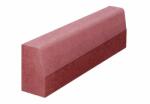 Elpreco Bordura beton BDZ Rosu 50x15x25 cm pentru delimitare trafic si trotuare (ELP-C10435350019)