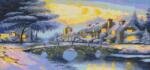 NORIMPEX - Puzzle Pictură Diamant: Pod de zăpadă 30x40cm - 1 - 39 piese