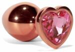 X-Men Dop Anal Cu Bijuterie Secret Shine Metal L, Auriu + Roz, 9.5 Cm