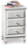 AdTrend Comoda lemn alb 41, 5 x 33 x 68 cm (50257) Comoda