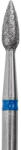 2M Beauty Capat freza diamant - flacara medie 2.6 mm - 136