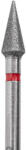 2M Beauty Capat freza diamant - con ascutit fina 4 mm - 133