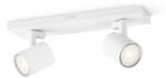 Philips Spoturi LED Philips Runner, 6W, dimabil, alb, cu capete ajustabile (5309231P0)