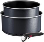 Tefal Set oale Tefal Ingenio Enjoy L7239302, 3 piese, maner detasabil, tehnologie Light Tech, strat titan (L7239302)