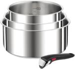 Tefal Set de oale Tefal Ingenio Preference L898S4, 4 piese, otel inoxidabil, compatibile inductie (L898S4)