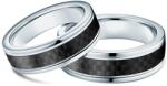 SAVICKI Verighete: carbon, titan, semicirculare, 4 și 5 mm