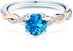 SAVICKI Inel de logodnă SAVICKI: aur bicolor, topaz - savicki - 10 243,00 RON