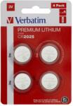 Verbatim LITHIUM BATTERY CR2025 3V 4 PACK (49532) - TechnoGear