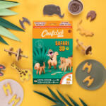 Chefclub kids Set de forme de biscuiti Safari 3D, Chefclub kids (2PAST209) Bucatarie copii