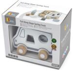 Viga Toys Jucarie de tras/impins - Camionul sortator, PolarB Viga (51612)