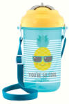 Canpol babies Babies Cana Cu Pai Din Silicon Flip-Top 400ml So Cool! 4/102_Yel (5901691816664)