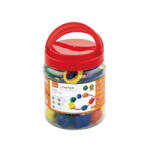 Viga Toys Set 30 de margele din lemn de insirat, Viga (58466) - infant