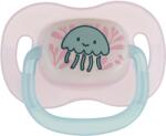 Canpol babies Suzeta rotunda din silicon 6-18M LOVE and SEA, 1buc 34/901_pin (5903407364001)