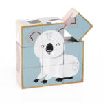 Viga Toys Puzzle din cuburi 6 in 1, PolarB (44024) - infant