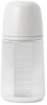 Suavinex Biberon din silicon SX Pro 240 ml, debit mediu - transparentă | Colour Essence (8426420081214)