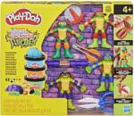 Hasbro Play Doh Povestiri Cu Testoase Ninja Adolescente Mutante Set Creatii Cowabunga (g0556)