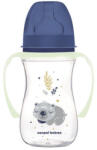 Canpol babies Babies Biberon Anticolic Gat Larg 240Ml Pp Easy Start Sleepy Koala cu manere fosforescente 35/237_blu (5901691881662)