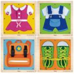 Viga Toys Set jucarii de perete - Incheie imbracamintea, Viga (51628)