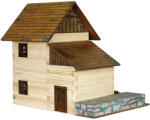 Walachia Set constructie arhitectura Moara de apa, 196 piese din lemn, Walachia (WLMK16)