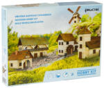 Walachia Set constructie arhitectura Granar, 126 piese din lemn, Walachia (WLMK06)