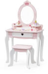 Viga Toys Masuta de Toaleta din Lemn cu 8 Accesorii design Printesa, Viga (44782) - infant