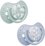 LOVI Suzeta silicon Dynamic 3-6M 2 PCS Blossom blue- 22/922boy (5901691888401)
