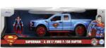 Jada Toys Jada Dc Set Figurina Metalica Superman Si Masinuta 2017 Ford F 150 Raptor Scara 1: 32 (253253013)