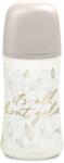 Suavinex Biberon 150 ml tetină fiziologică SX Pro cu debit lent Albastru Gold Premium (8426420080156) - infant - 67,44 RON