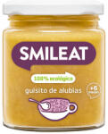 Smileat Piure de legume cu fasole alba, vitel si ulei masline 230g, +6 luni, Eco (8437014583588)