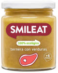 Smileat Piure de legume cu vitel si ulei masline 230g, +6 luni, Eco (8437014583090)