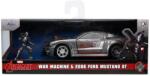 Jada Toys Jada Marvel Masinuta Metalica Ford Mustang Scara 1: 32 Si Figurina Metalica War Machine (253223015) - infant