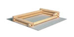 Walachia Set constructie arhitectura Vario, 72 piese din lemn, Walachia (WLVR20) - infant