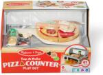 Spin Master Melissa And Doug Top And Bake Set De Joaca Masa De Facut Pizza Din Lemn (6074890) - infant